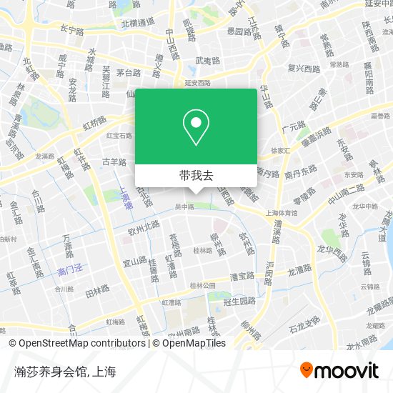瀚莎养身会馆地图