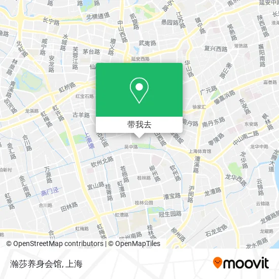 瀚莎养身会馆地图