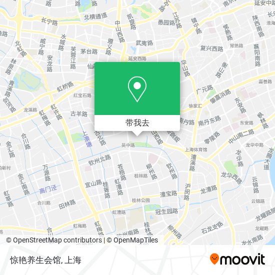 惊艳养生会馆地图