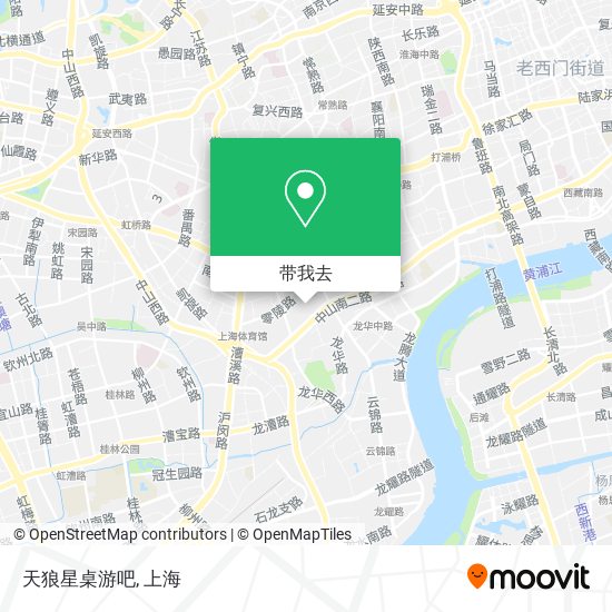 天狼星桌游吧地图