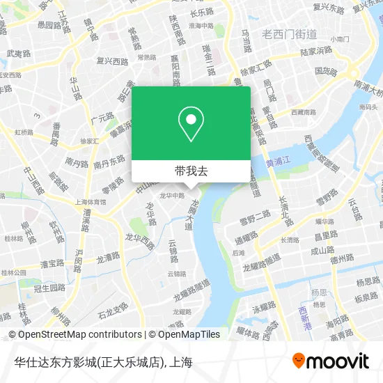 华仕达东方影城(正大乐城店)地图