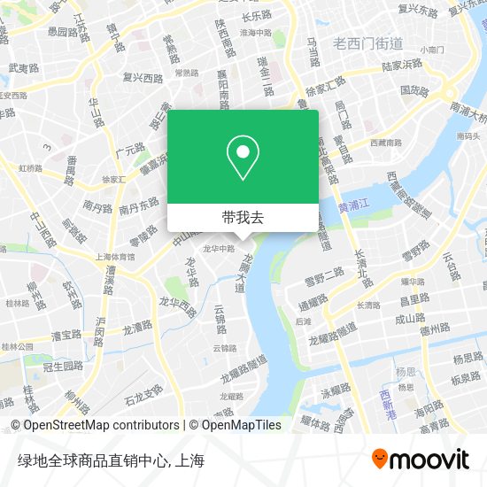 绿地全球商品直销中心地图