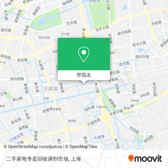 二手家电专卖回收调剂市场地图