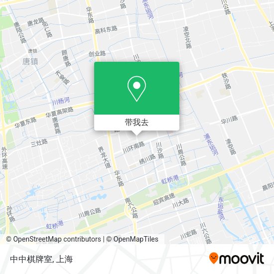 中中棋牌室地图