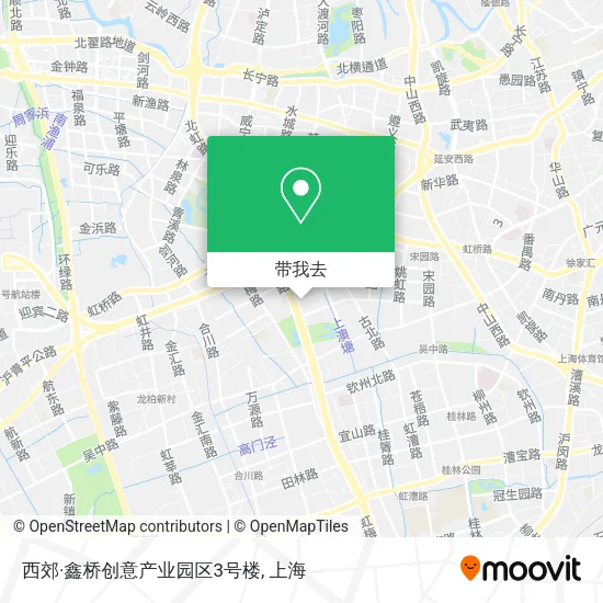 西郊·鑫桥创意产业园区3号楼地图