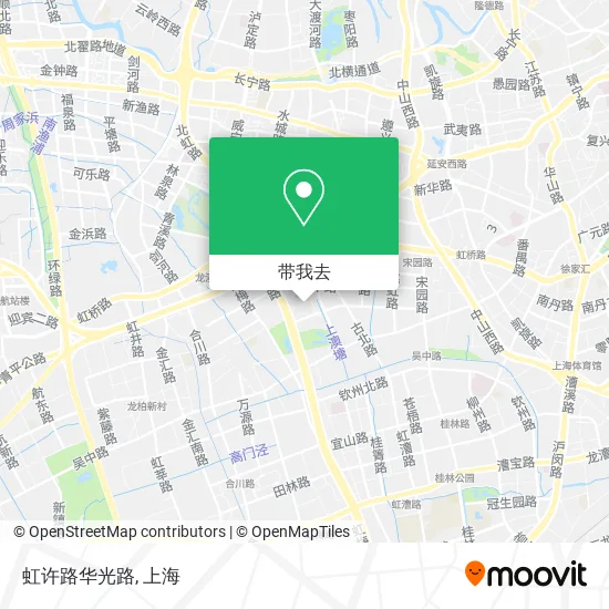 虹许路华光路地图