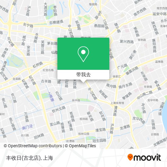 丰收日(古北店)地图