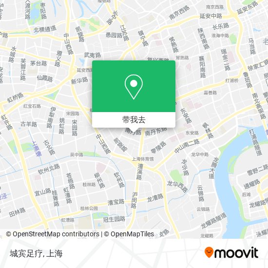 城宾足疗地图