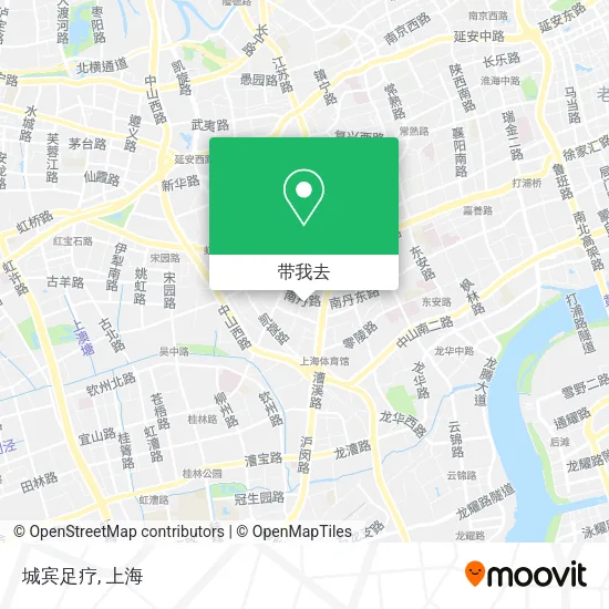 城宾足疗地图