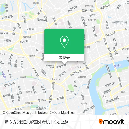 新东方(徐汇旗舰国外考试中心)地图