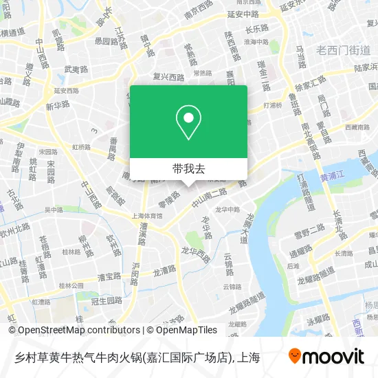 乡村草黄牛热气牛肉火锅(嘉汇国际广场店)地图