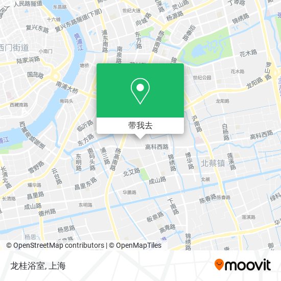 龙桂浴室地图