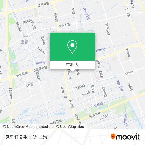 风雅轩养生会所地图