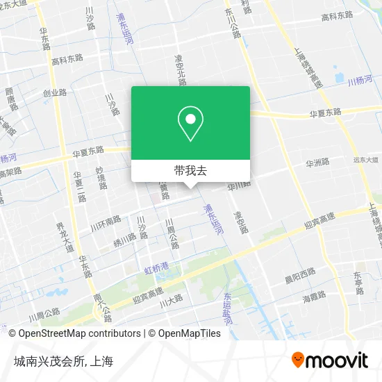 城南兴茂会所地图