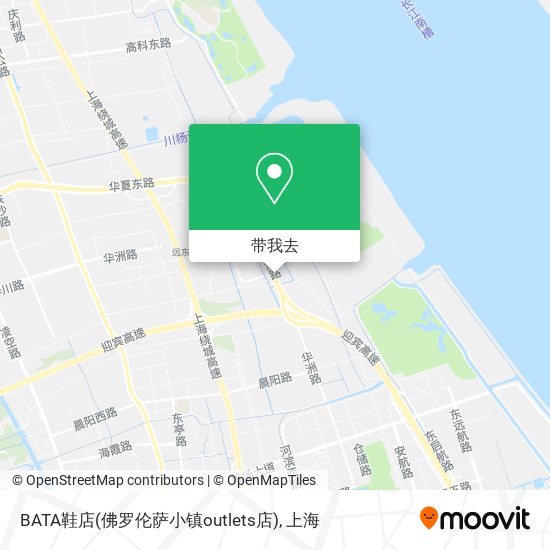 BATA鞋店(佛罗伦萨小镇outlets店)地图