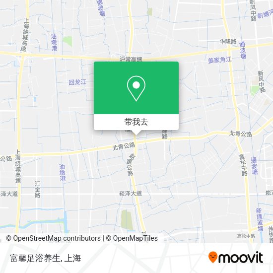 富馨足浴养生地图