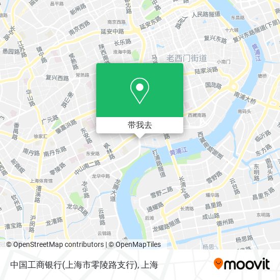 中国工商银行(上海市零陵路支行)地图