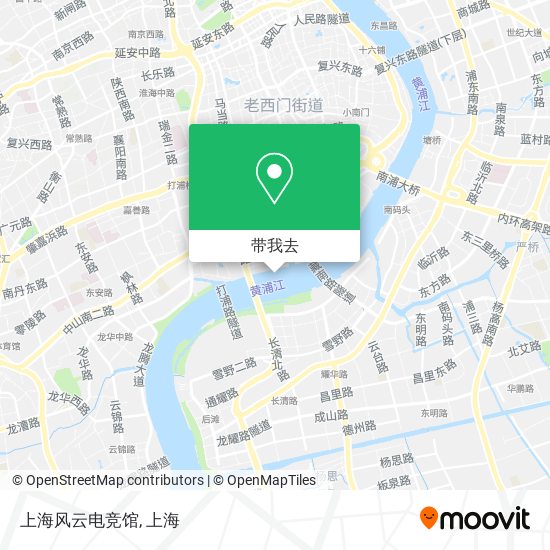 上海风云电竞馆地图