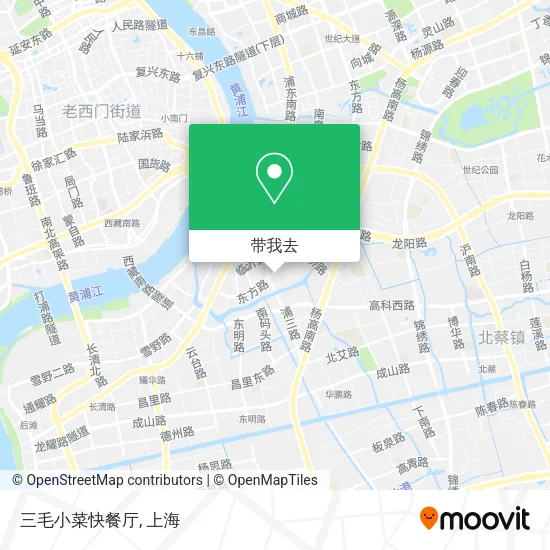 三毛小菜快餐厅地图
