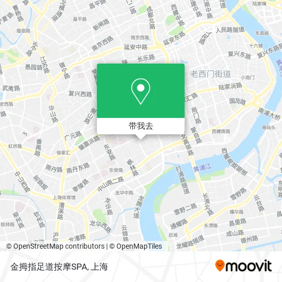 金拇指足道按摩SPA地图