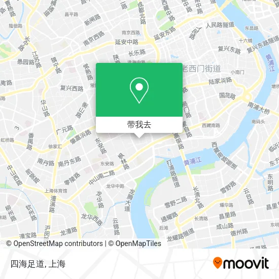 四海足道地图