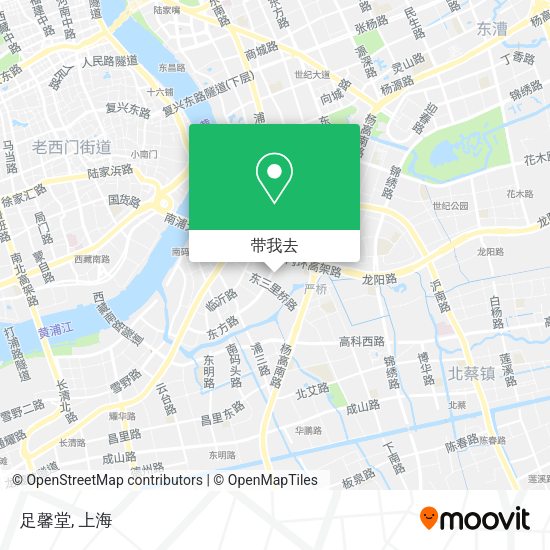 足馨堂地图