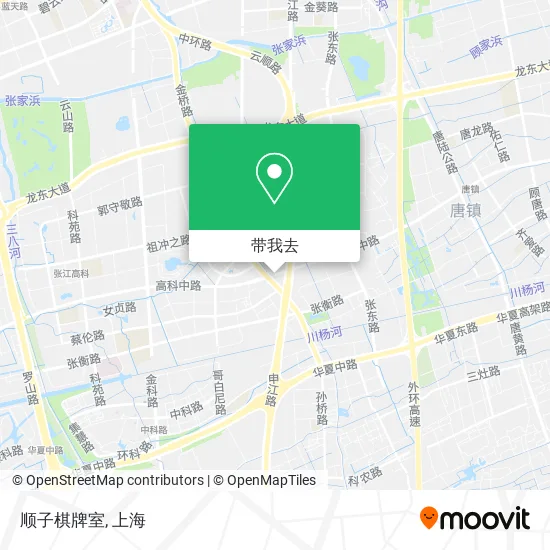顺子棋牌室地图
