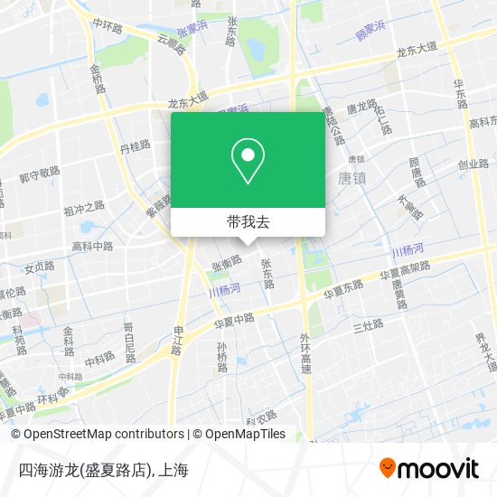 四海游龙(盛夏路店)地图