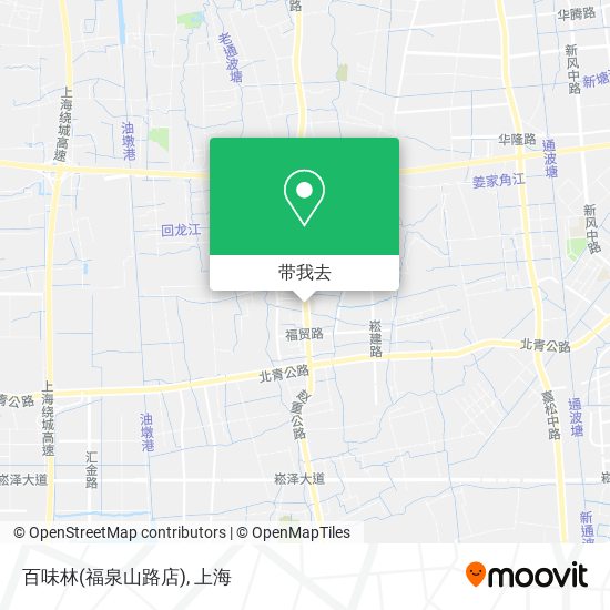 百味林(福泉山路店)地图