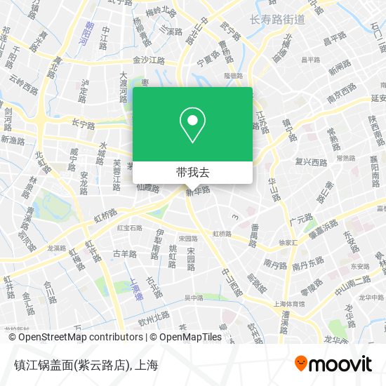 镇江锅盖面(紫云路店)地图
