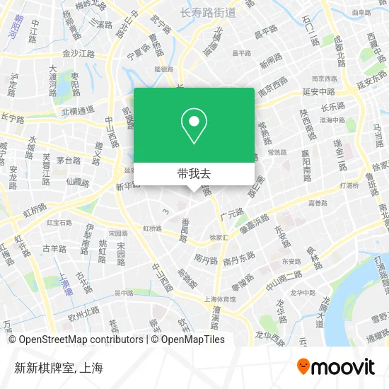 新新棋牌室地图