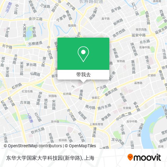 东华大学国家大学科技园(新华路)地图