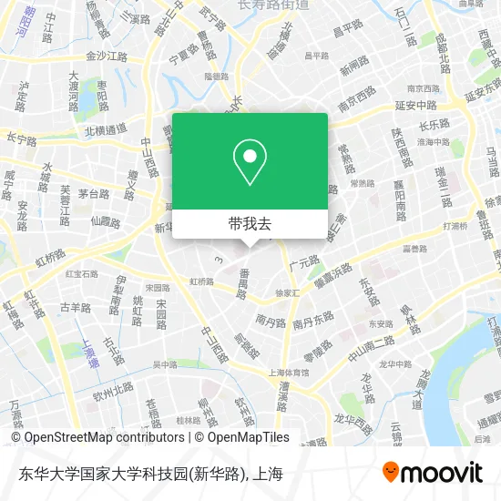 东华大学国家大学科技园(新华路)地图