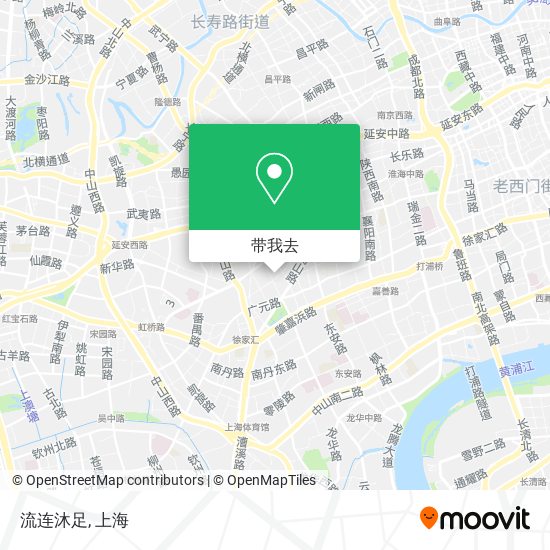 流连沐足地图