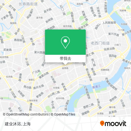建业沐浴地图