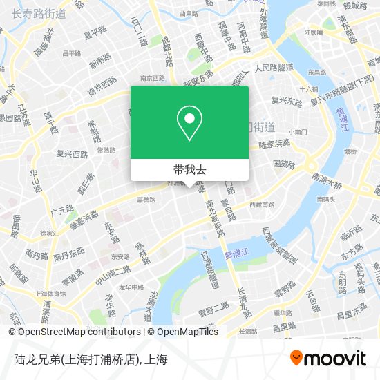 陆龙兄弟(上海打浦桥店)地图