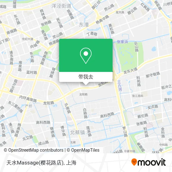 天水Massage(樱花路店)地图