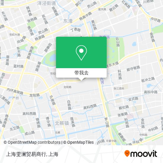 上海雯澜贸易商行地图