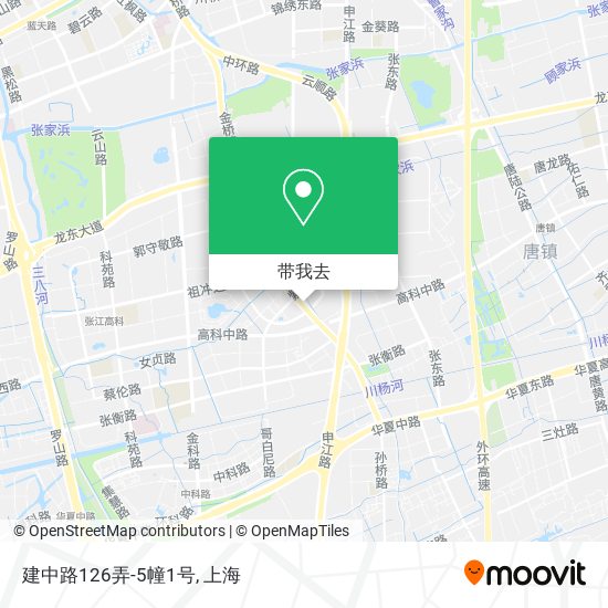 建中路126弄-5幢1号地图