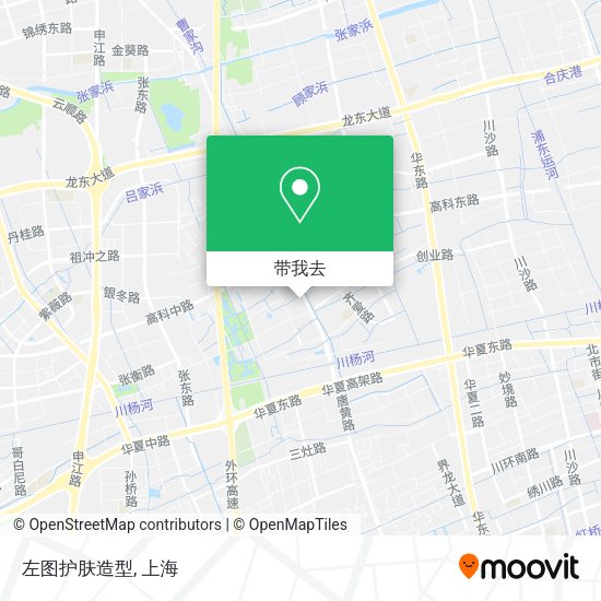 左图护肤造型地图