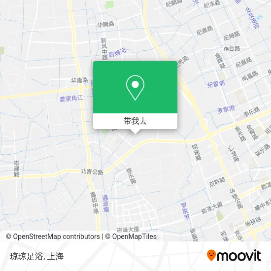 琼琼足浴地图