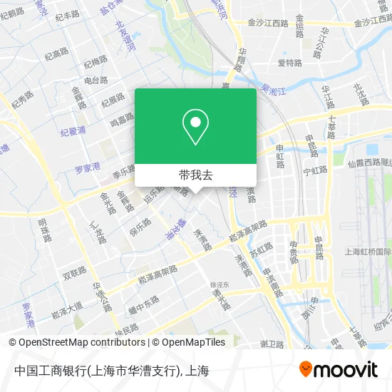 中国工商银行(上海市华漕支行)地图