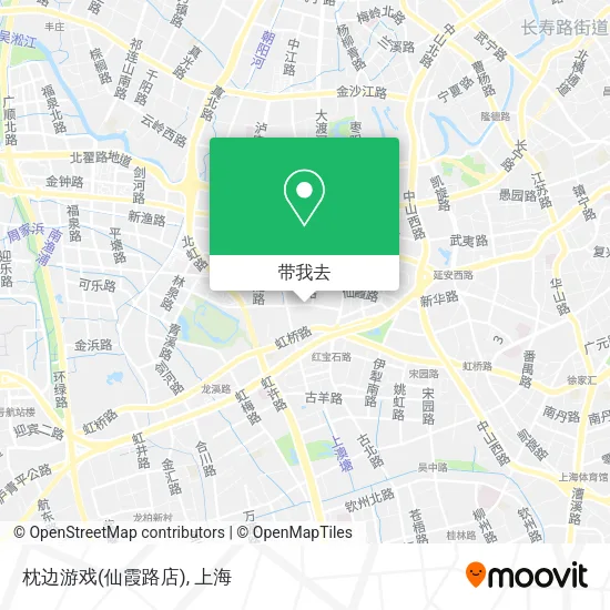 枕边游戏(仙霞路店)地图