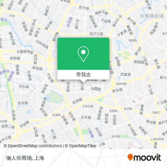 俪人街商场地图