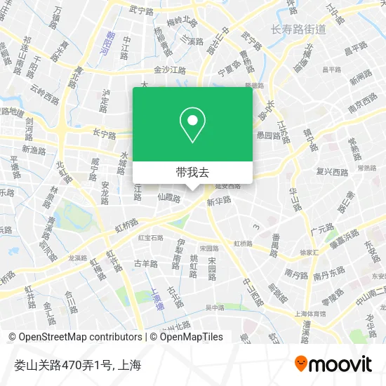 娄山关路470弄1号地图