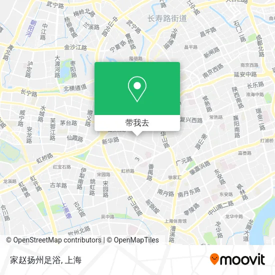 家赵扬州足浴地图