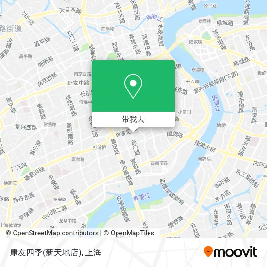 康友四季(新天地店)地图