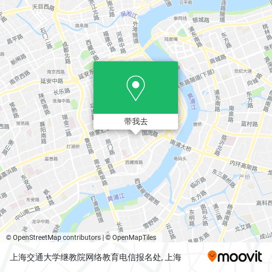 上海交通大学继教院网络教育电信报名处地图