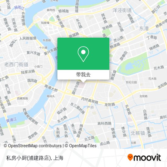 私房小厨(浦建路店)地图