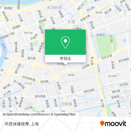 尚慧保健按摩地图